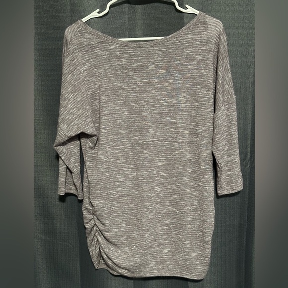 Maurice’s Ruched Sided Glittery Shirt - Picture 2 of 5